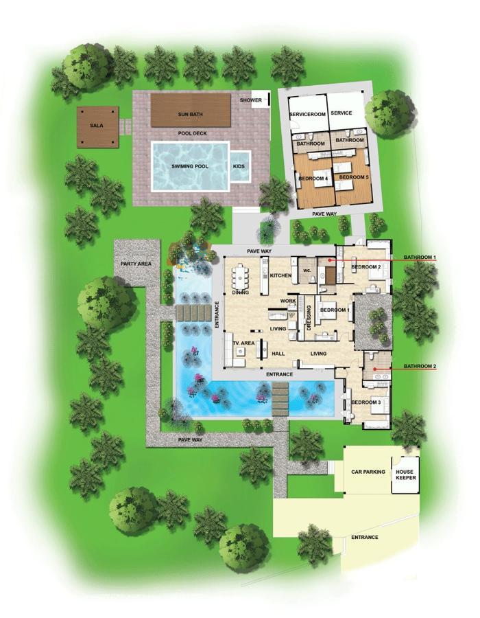 Villa Pimmada Ao Nang Zewnętrze zdjęcie
